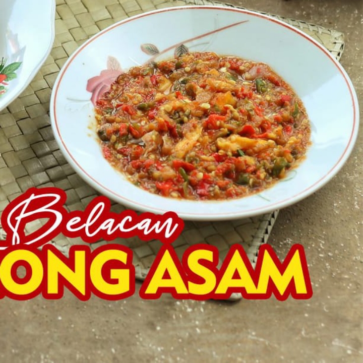 Sambal Belacan Terong Asam