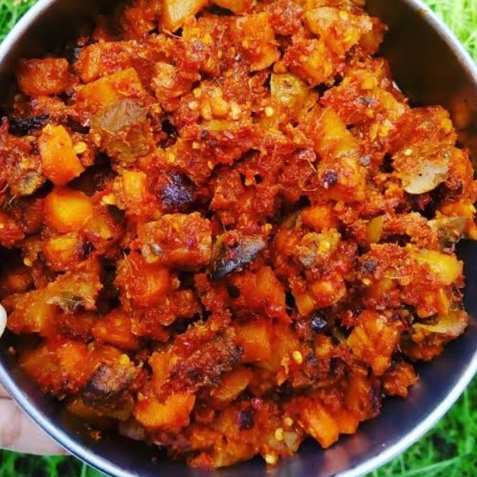 Sambal Goreng Ati Ampela dan Kentang