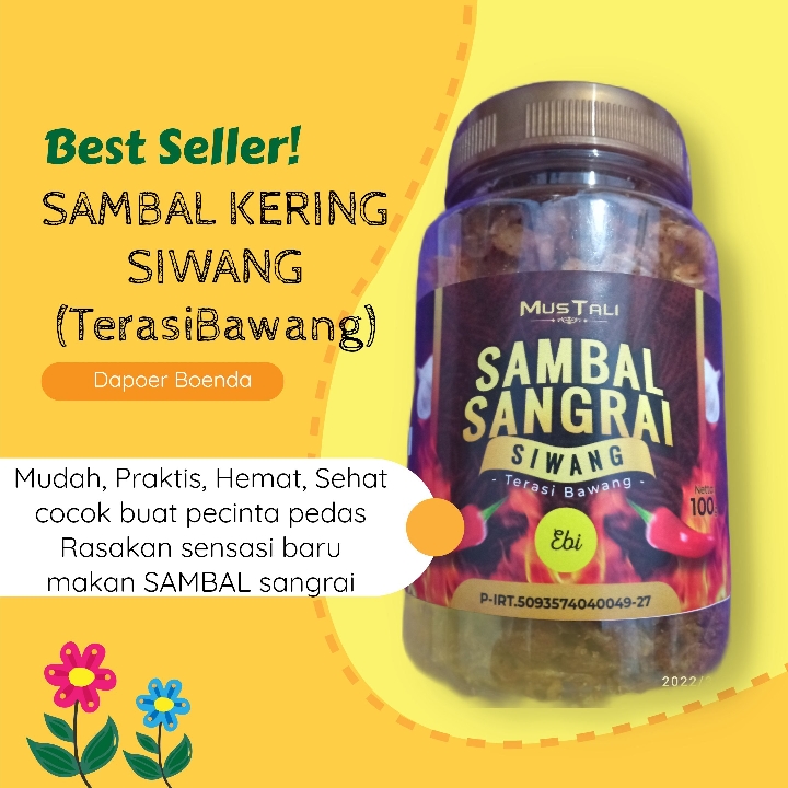 Sambal Sangrai SIWANG Ebi