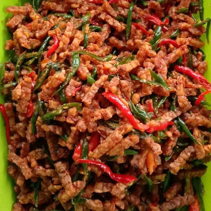 Sambal Tempe Cabe Rajang