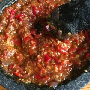 Sambal TerasiatauSambal Bawang