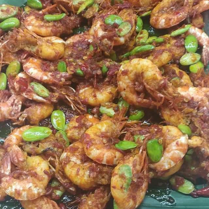 Sambal udang Pete