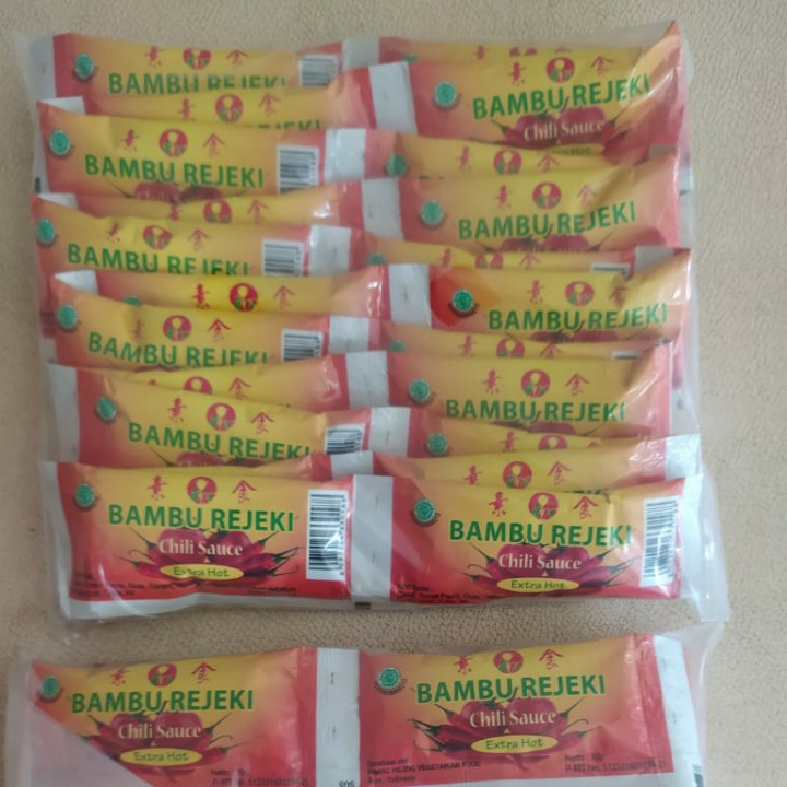 Sambel Sachet Xtra Pedas Vegetarian