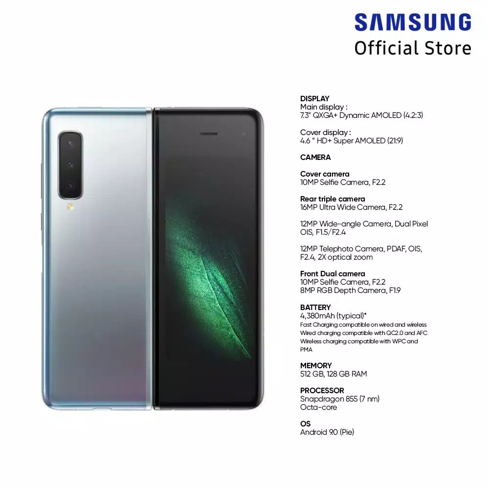 Samsung Galaxy Fold 12GB RAM 512GB Rom Original 2