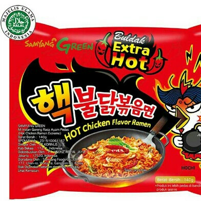 Samyang Hot Chicken Ramen Extra Hot 140g