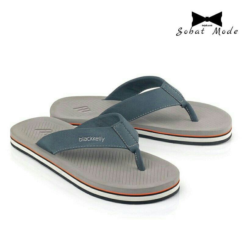 Sandal Casual Pria LOA 908 Blackkelly - Distro