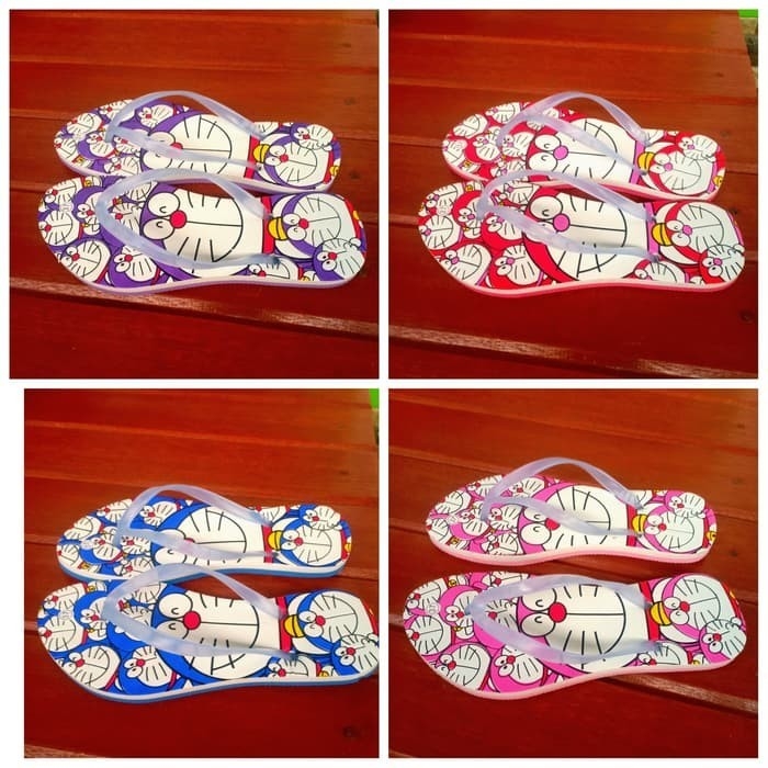 Sandal Lucu Doraemon 4 Warna