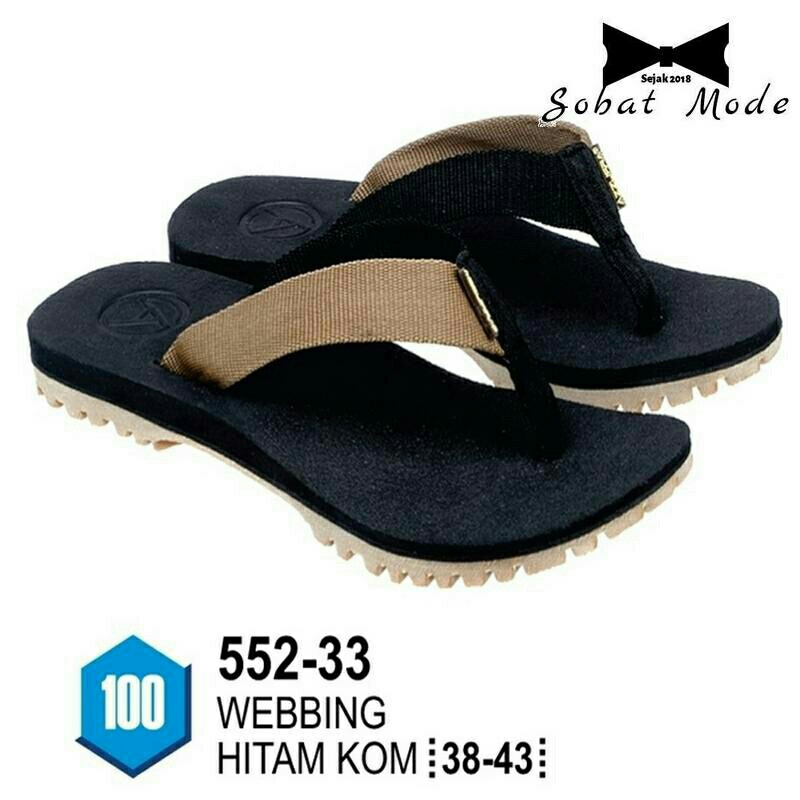 Sandal Pria 552-33 - Original - Azzura -