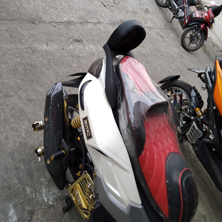 Sandaran Nmax Black Doff 2