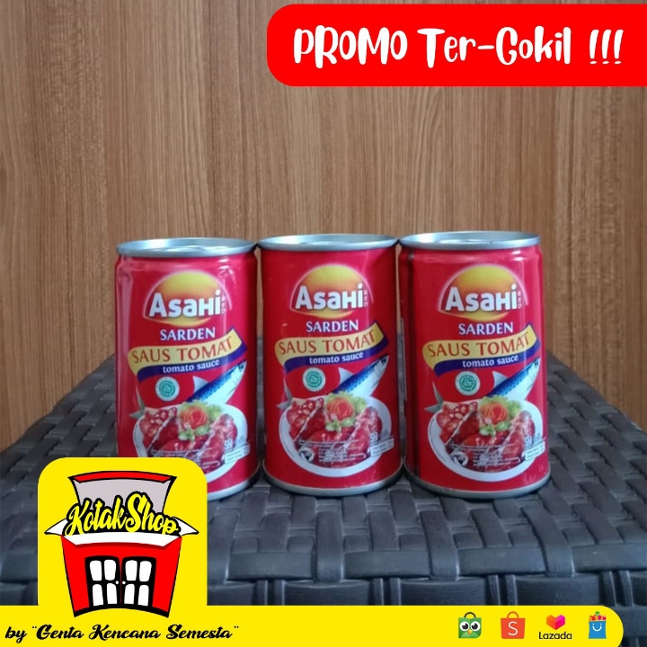 Sarden Asahi Saus Tomat 