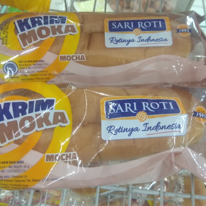 Sari Roti Krim Moka