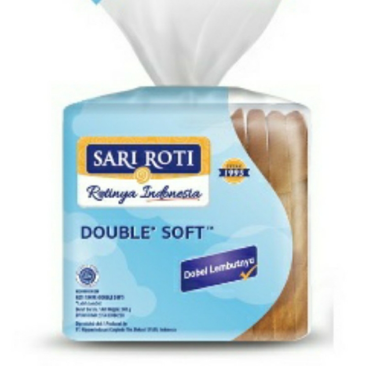 Sari Roti Tawar Double Soft 