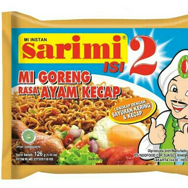 Sarimi Goreng Isi 2 Ayam Kecap 126g