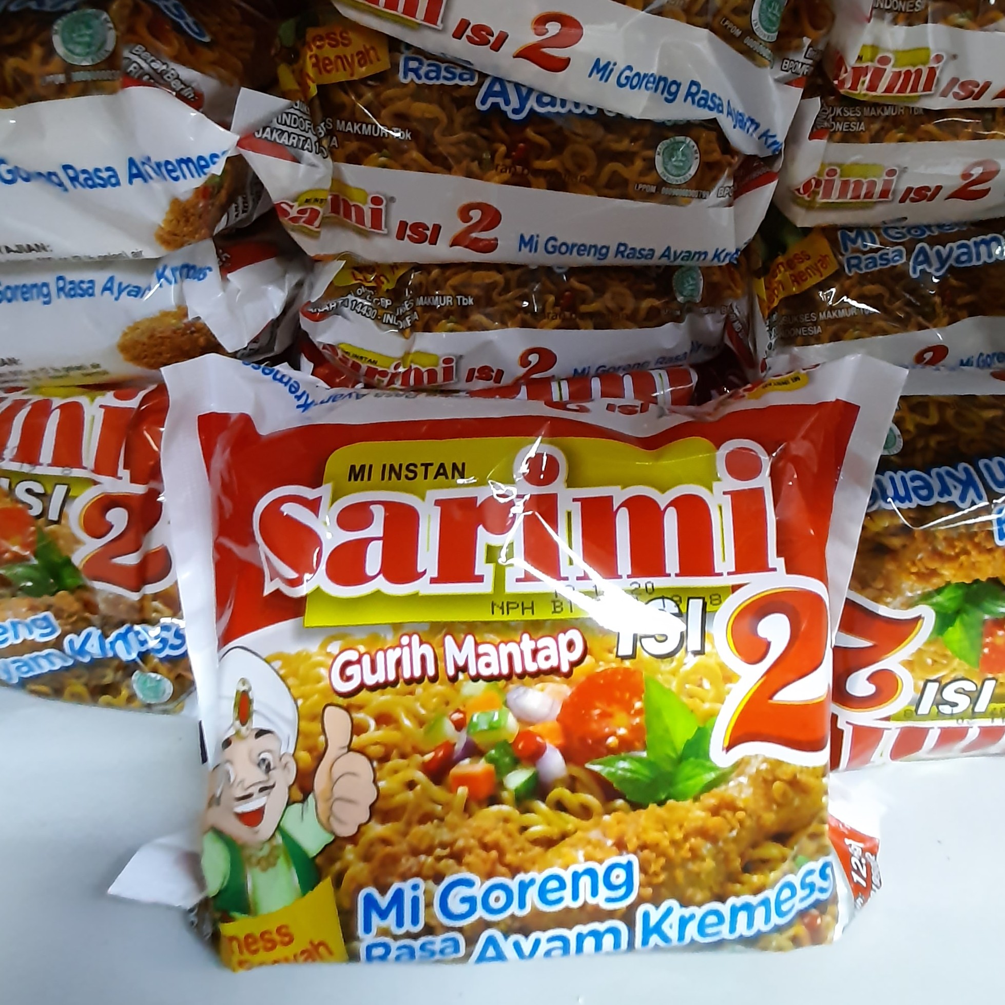 Sarimi Mie Goreng Ayam Kremes