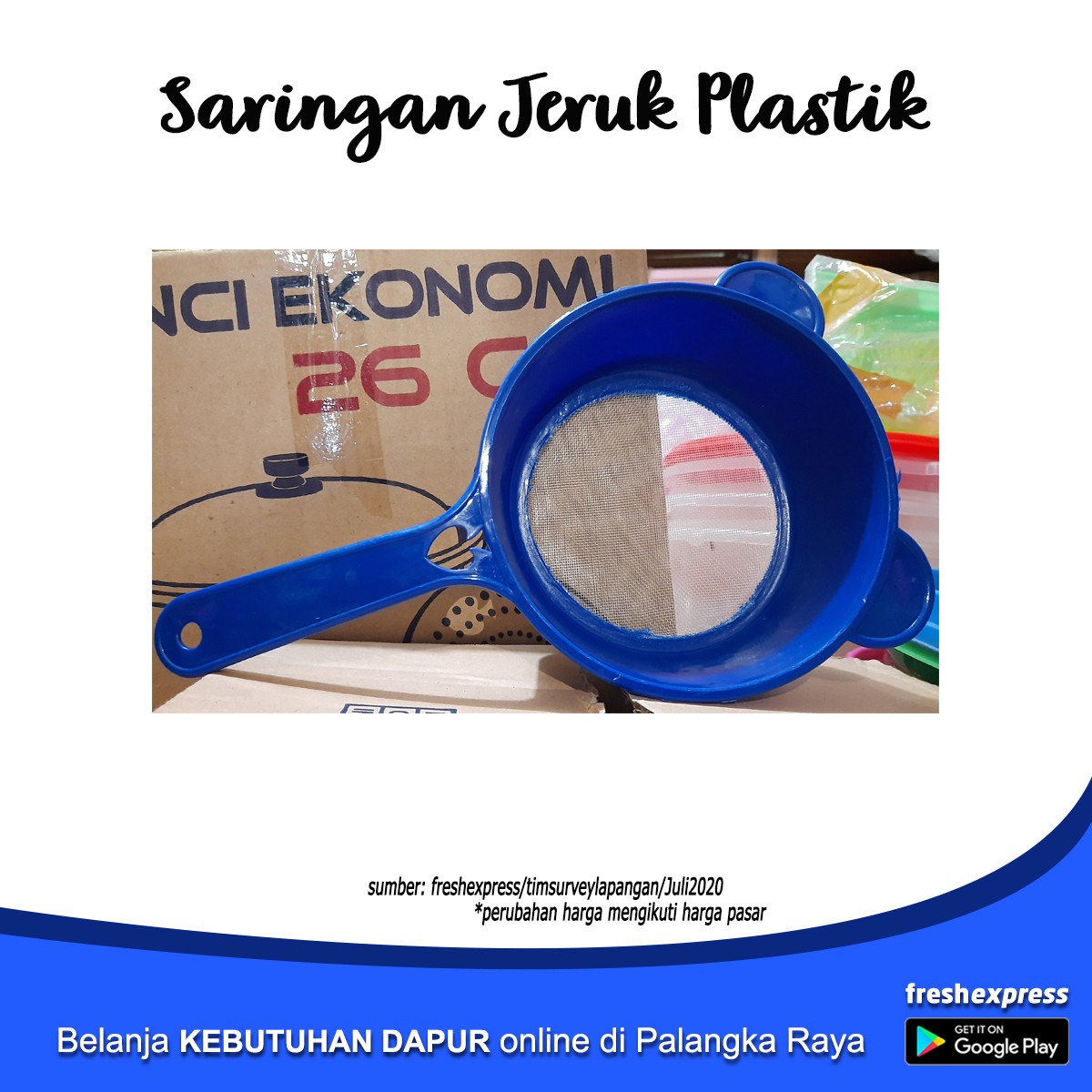 Saringan Jeruk Plastik