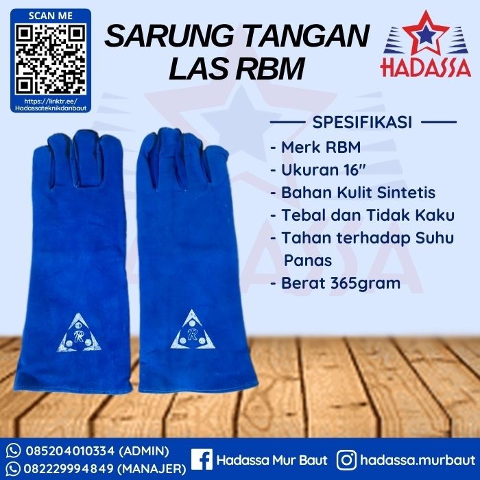 Sarung Tangan Las RBM