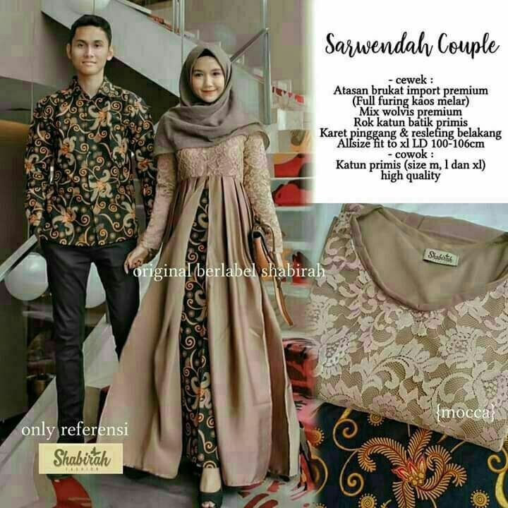 Sarwendah Couple Brukat Premium