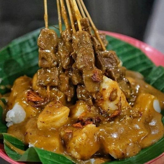 Sate Daging Bumbu Padang Kacang