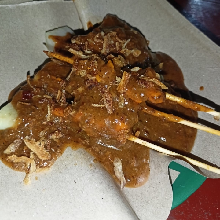 Sate Ayam Kuah Kacang