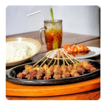 Sate Ayam Nasi Es Teh