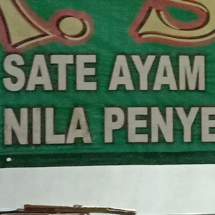 Sate Ayam dan Lontong