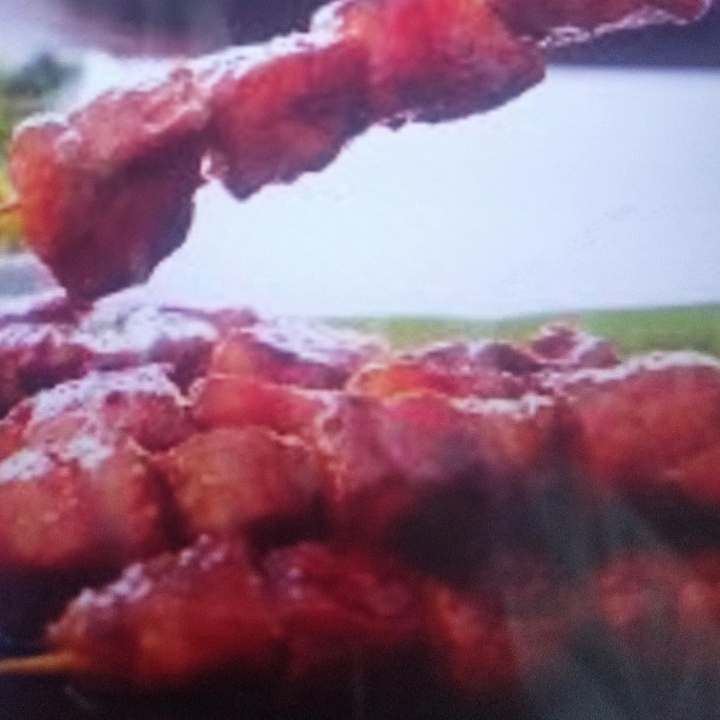 Sate Babi Tanpa Saus Pertusuk