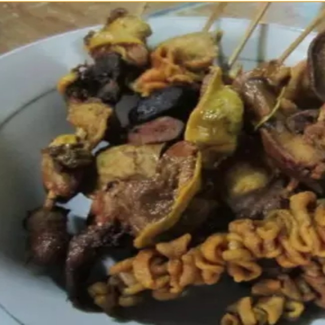 Sate Jeroan Goreng