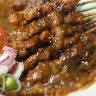 SATE KAMBING PAKE NASI