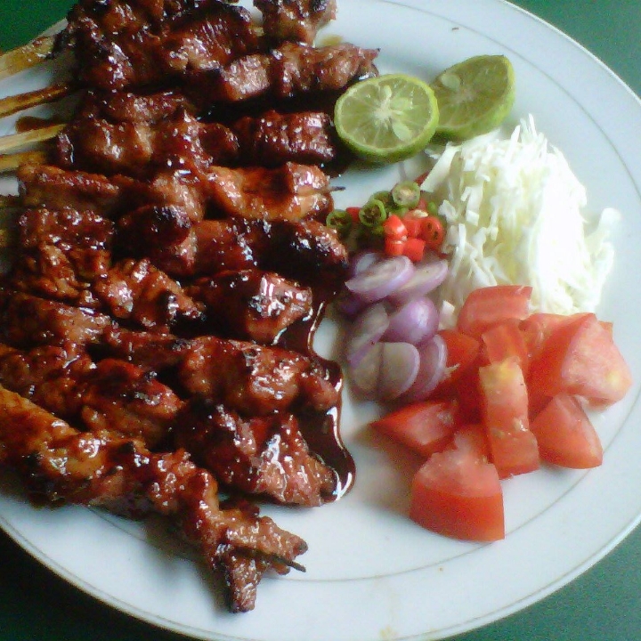 Sate Kambing 10 Tusuk Tanpa Nasi