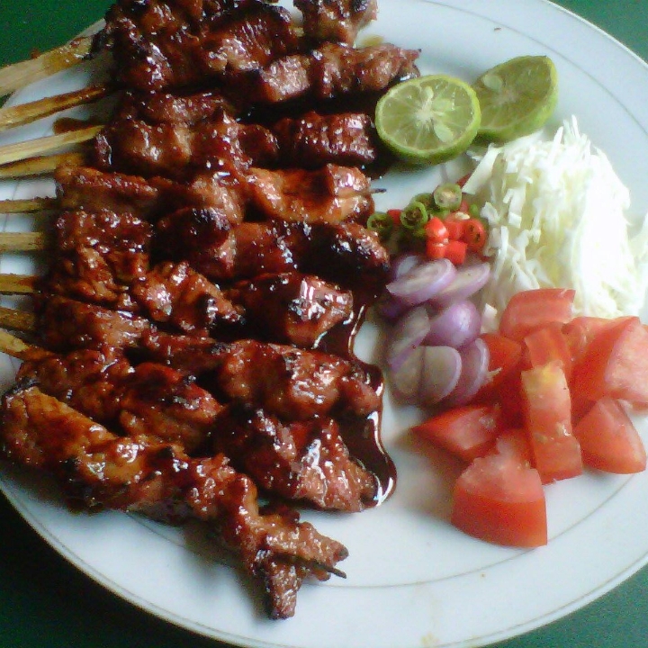 Sate Kambing Nasi Es Teh