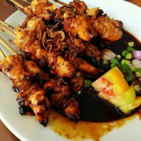 Sate Kambing Polos Tanpa Lemak