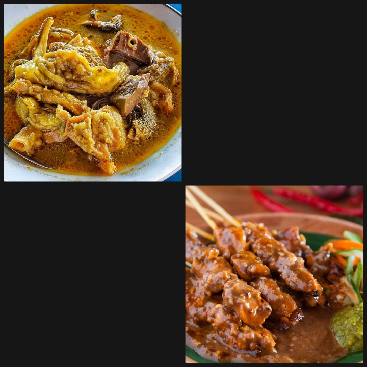 Sate Kambing dan Gulai Kambing