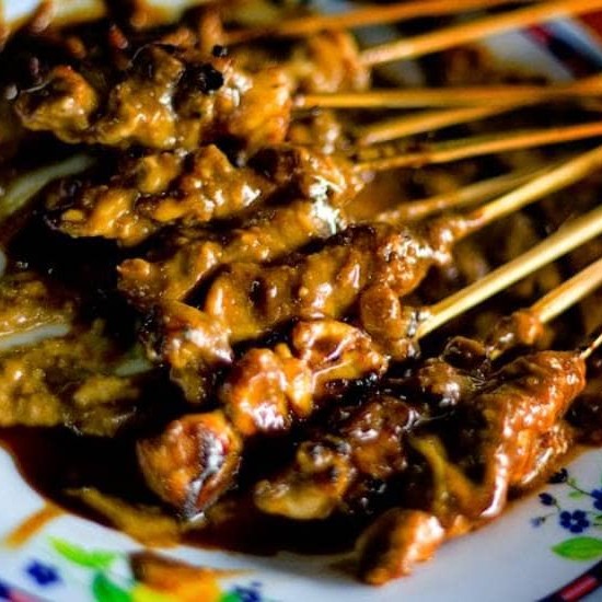 Sate Kelinci 10 Tusuk Plus Nasi