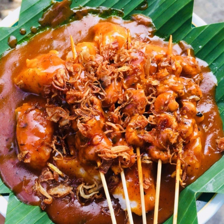 Sate Padang Dan Bumbu Kacang