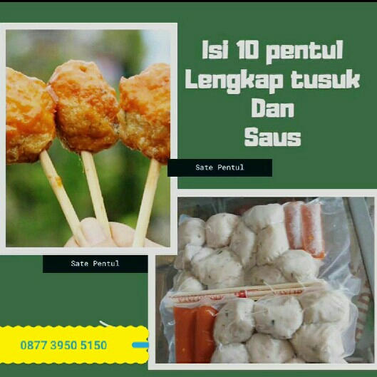 Sate Pentol khas Palembang 2