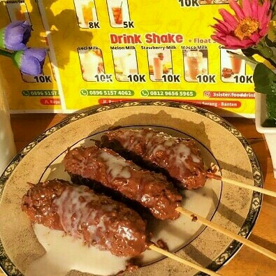 Sate Pisang Crunchy Chocolate