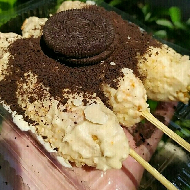 Sate Pisang Crunchy Tiramisu