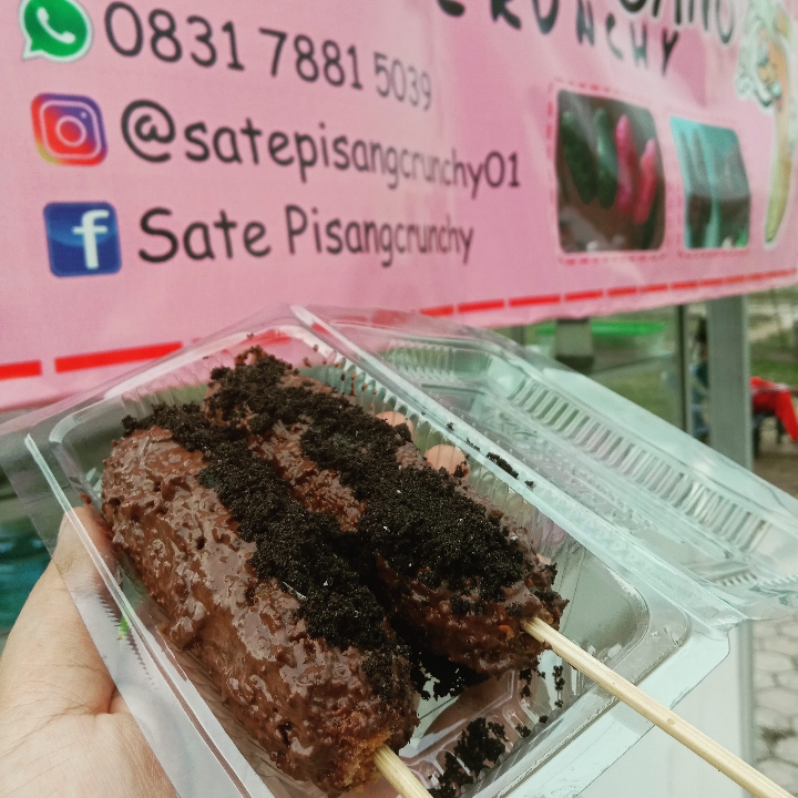 Sate Pisang Varian Choco Crunchy