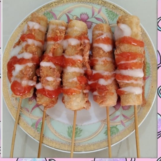 Sate Sosis Crispy