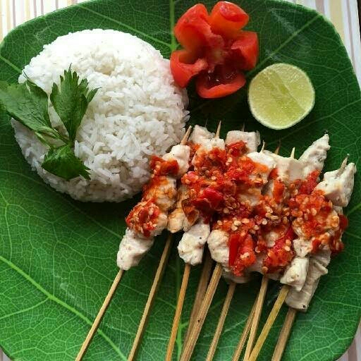 Sate Taichan Dan Nasi 