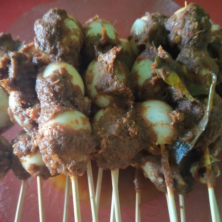 Sate Telur Puyu