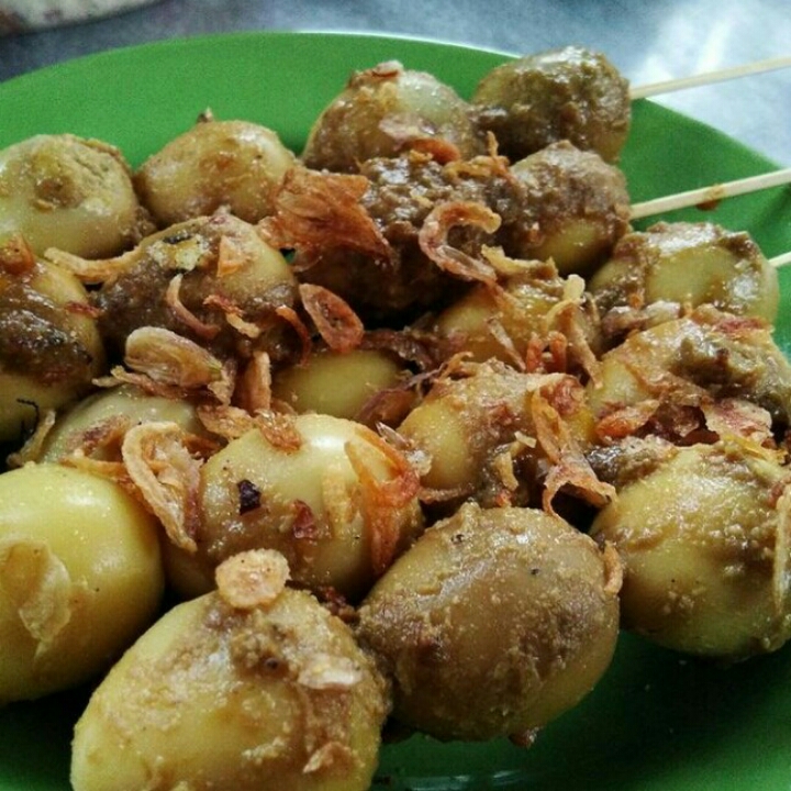 Sate Telur Puyuh 