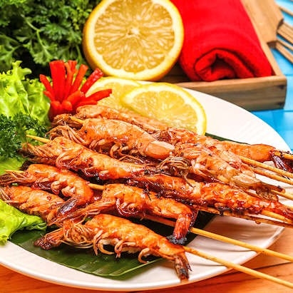 Sate Udang Cibi