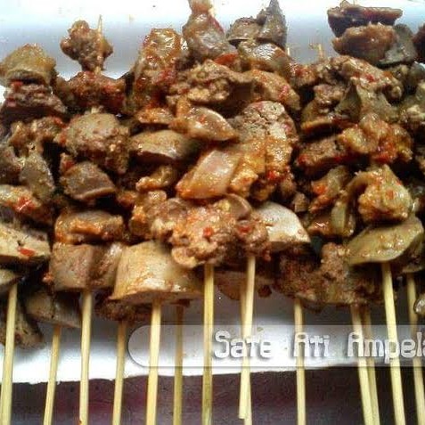 Sate ampela ati bumbu