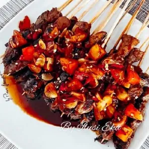 Sate kambing 10 tusuk