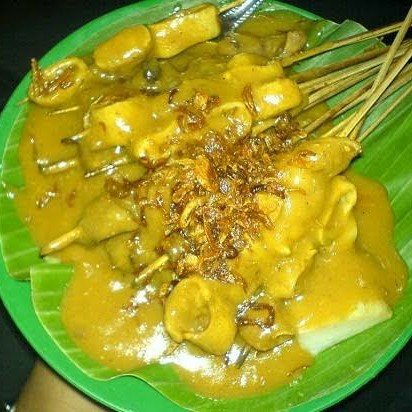 Sate setengah Porsi