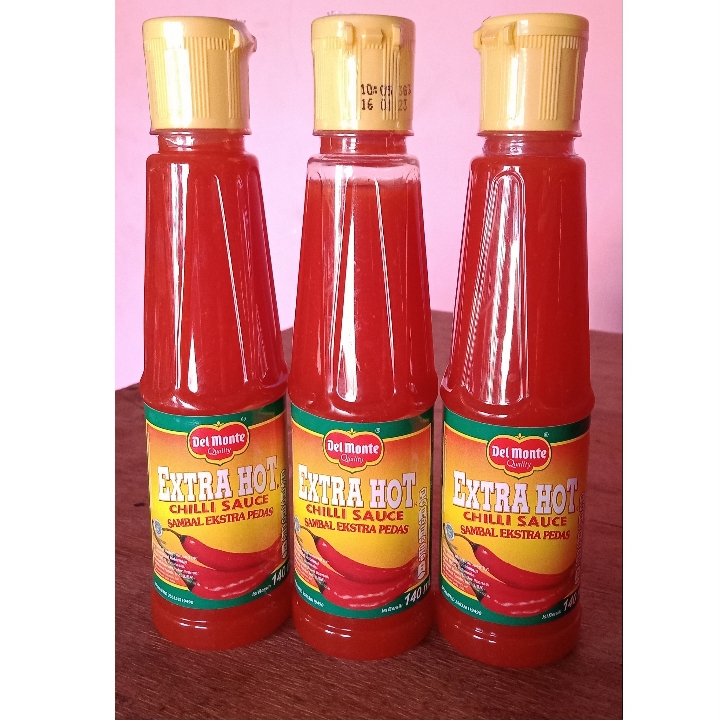 Saus Delmonte Extrak Hot 140ml