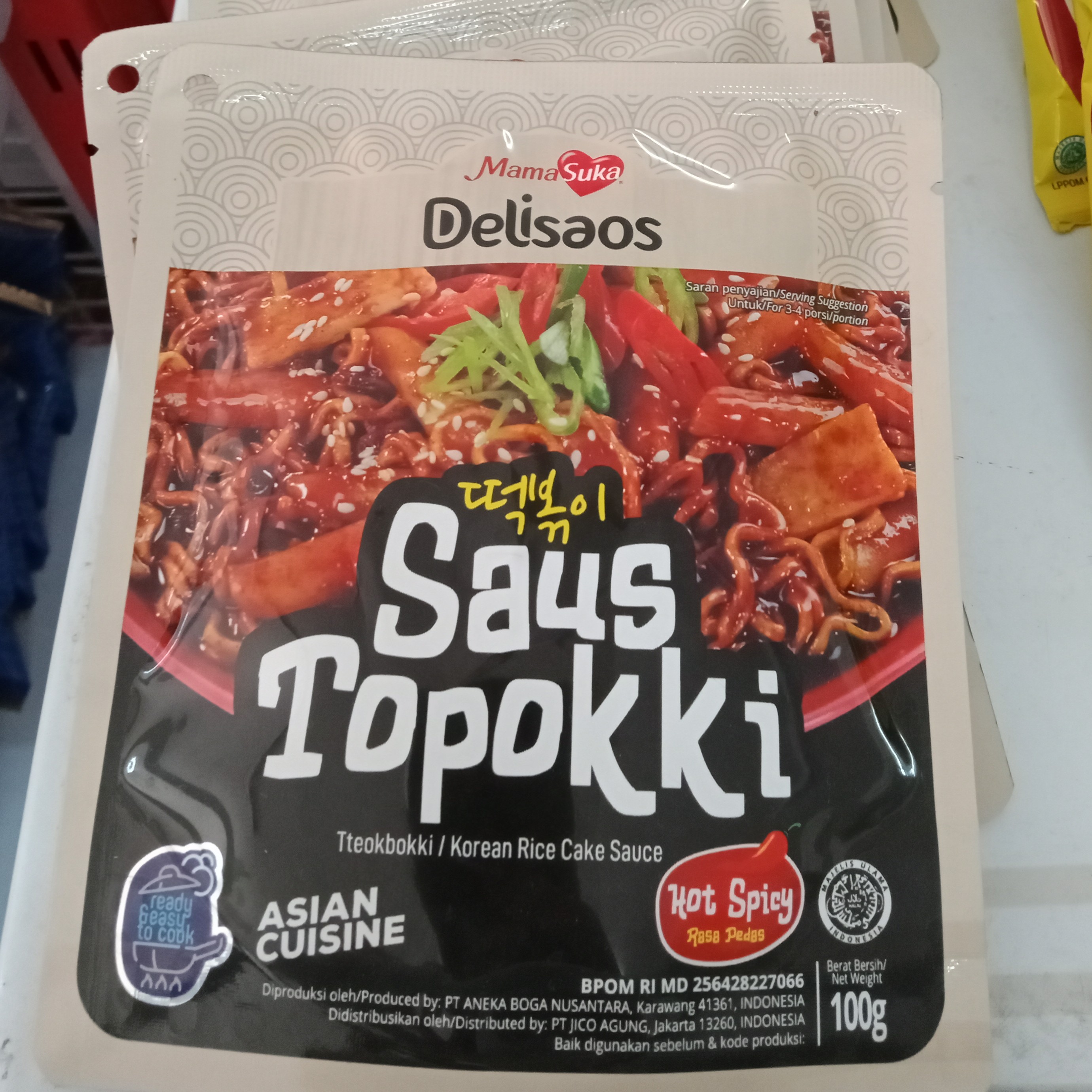 Saus Topokki Hot Spucy 100g