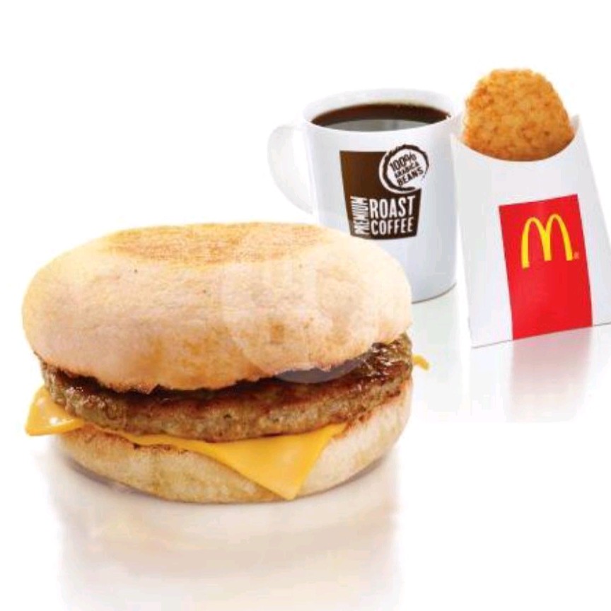 Sausage McMuffin Extra Value Meal