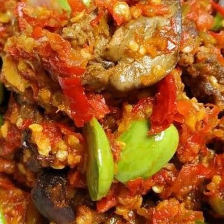 Sayur Ati Ampela Kentang Dan Pete